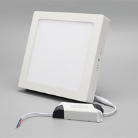 Panneau LED 24W à Driver Isolé, Design Industriel, Boîtier en Aluminium, Montage en Surface pour Maison et Bureau, Haute Luminosité 120
