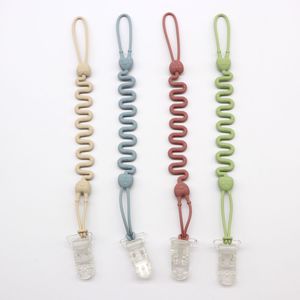 Attache-tétine portable en silicone de qualité alimentaire, personnalisable en gros, pour bébé - Product Image 1