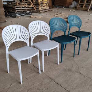 Modern Design Indoor/Outdoor <strong>Stackable</strong> Plastic Cafe <strong>Chairs</strong> Colorful <strong>Garden</strong> and Dining <strong>Chair</strong> for Apartment Gym-Wholesale - Product Image 5