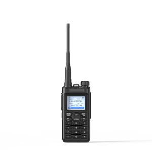 Chierda UV58D ดูอัลแบนด์ VHF UHF DMR Radio AES 256 walkie talkie ปุ่มกดเต็มรูปแบบวิทยุ HAM