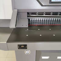 Guillotine à papier hydraulique programmable double 720 mm, machine à découper les livres, coupe-papier, guillotine à papier