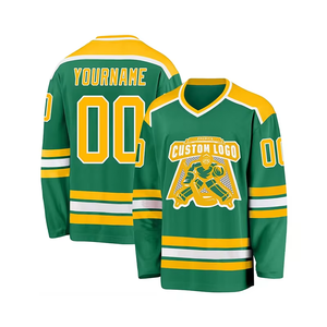 Best-seller mondial Chemise de sport respirante pour homme Maillot de hockey personnalisé avec sublimation et logo personnalisé - Product Image 1