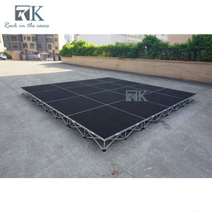 แพลตฟอร์มเวทีแบบพกพาขนาด1*1ม. เวทีกันลื่นสำหรับงานอีเว้นท์ - Product Image 4