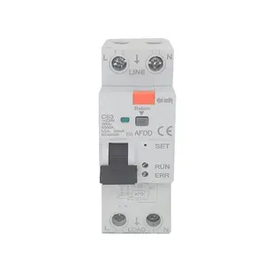 C63 30mA 1P+N AFDD MCB Rcbo RCD Gfci Afdd AFCI Arc fault Detection Device Fire Prevention Unit by Arc Monitoring