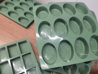 Moule personnalisé professionnel bon marché pour savon chocolat bougie moules silicone personnalisé