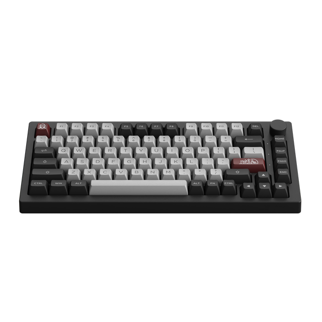 AKKO 5075B Plus Dracula Castle Gasket Mount PBT Double Shot ASA Profile Keycaps Mechanical 5 Pin Gaming Hot Swappable Keyboard