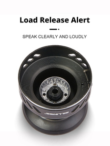 بكرة صيد بيلينز KW ثنائية الفرامل، بكرة معدنية بالكامل، فرامل أمامية/خلفية، للرمي لمسافات طويلة، بكرة صيد الكارب، للاستخدام باليد اليسرى، للأنهار والبحيرات، نسبة التروس 5.2:1 - Product Image 1