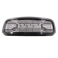Grille + coque Big Horn noir brillant emballée, compatible avec Dodge Ram 1500 2013-2018