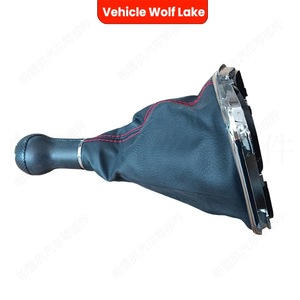 Housse anti-poussière en cuir pour pommeau de levier de vitesse de voiture Vehicle Wolf Lake, pour Vw Golf 4 5 vitesses, lavable - Product Image 3