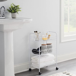 Promotie 3-laags Waskar Rollend Opbergrek Gap Keuken Opslag <span class=keywords><strong>Trolley</strong></span> Met Wielen En Handvat - Product Image 4