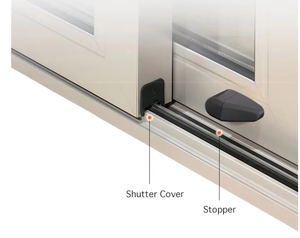 Nylon Aluminium Sliding <strong>Window</strong> Track Guide Door Accessories <strong>Plastic</strong> Guide Shutter Side <strong>Cover</strong> - Product Image 5