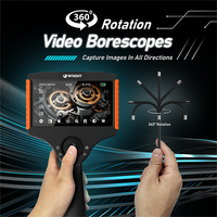 Cámara Endoscópica Tech HD 360, Módulo USB con Sensor CMOS H.264, Gran Angular, Tarjeta Micro SD para Detección en Equipos Industriales