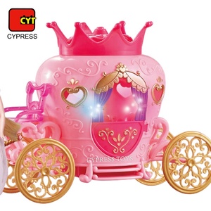 Jouet Enfant Battery Operated Princess <strong>Carriage</strong> <strong>Toy</strong> Doll <strong>Horse</strong> <strong>Carriage</strong> <strong>Toys</strong> With Sound <strong>and</strong> Light - Product Image 4