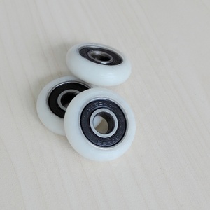 Venta al por mayor de varios tipos de ruedas de rodamiento Máquina de remo Asiento Ventana corredera Puerta Ruedas de rodillos Hecho de nylon Acero Plástico Hoteles - Product Image 1