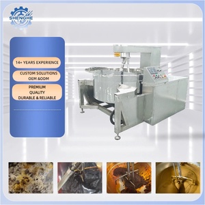 Équipement de production alimentaire électrique et à gaz, <span class=keywords><strong>marmite</strong></span> industrielle pour sauces, cuve de cuisson industrielle pour sauces - Product Image 1