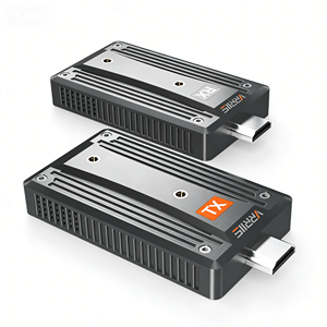 Extenseur audio-vidéo sans fil 5G Mini, transmission 200m, émetteur et récepteur sans fil 1080P, 1 à 4, pour PC, ordinateur vers TV - Product Image 2