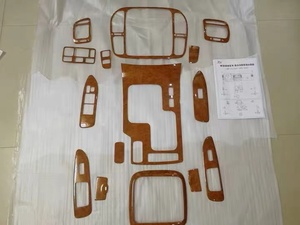 Kit de nivelación Interior de coche, tablero de color melocotón, adecuado para Toyota Land Cruiser LC100 4500 4700 1998-2002 - Product Image 2