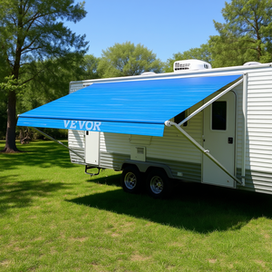 Toldo para caravana de 20 pies, de vinilo, retráctil manual, con marco de aluminio, para acampar. - Product Image 2