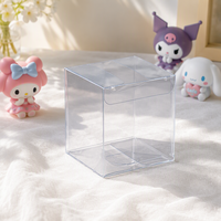 Boîtes d'emballage en plastique transparent pour petites entreprises, boîtes de présentation transparentes Pop Mart, boîtes de présentation transparentes pour parfums