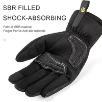 Gants unisexes d'hiver pour le sport, les activités de plein air, en polaire chaude, compatibles avec les écrans tactiles, antidérapants, coupe-vent, pour le ski, le vélo, la pêche