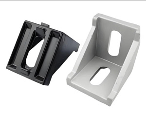 Accesorios para perfiles de aluminio industriales, conectores de esquina, estándar nacional y europeo, combinación de perfiles de aluminio para conexión. - Product Image 1