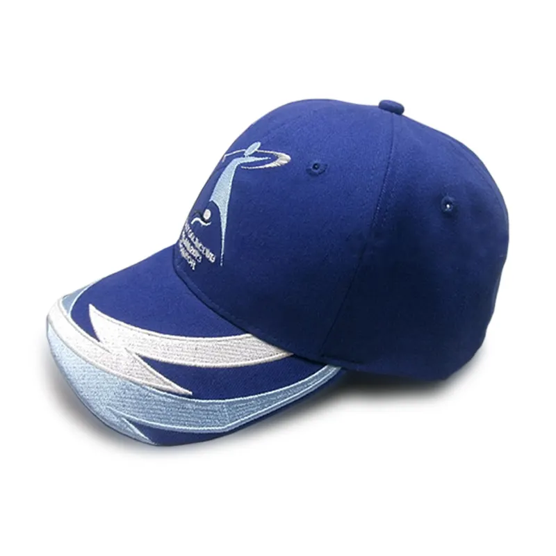 OEM Custom Embroidery Logo Sports Golf Hat Gorras Wholesale Bulk 6 Panel Washable Promotional Baseball Cap