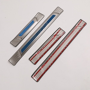 WZXD New Arrival <b>Car</b> Black Titanium Door Sill Guards Door Sill Plate Inner Door Sill Plate for Byd Seal 2023 - Product Image 5