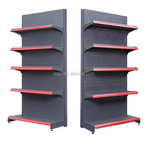 Estantes de Exhibición Profesionales para Supermercados, Estantes Metálicos <span class=keywords><strong>Comerciales</strong></span> Modernos para Exhibición en Tiendas Minoristas - Product Image 2