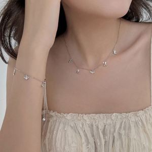 Dylam Stylish <b>Cute</b> Design Jewel Link Chain 5A Cubic Zirconia Bird Bee Pendant <b>Bracelets</b> for Women Daily Wear Jewelry - Product Image 2