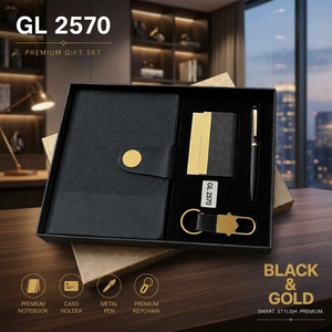 Set de Regalo Profesional Inteligente con Cuaderno A5, Bolígrafo Magnético, Tarjetero y Llavero de Cuero Sintético para Regalos de Bienvenida para Empleados - Product Image 2