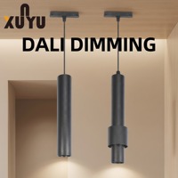 DALI IEC 62386 Rail lumineux magnétique en aluminium moderne COB 3000K-6000K Blanc réglable 48V DC Lampe LED commerciale CRI 90 Ra 90 Garantie 2 ans