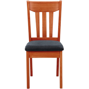 <span class=keywords><strong>Coprisedie</strong></span> da pranzo in jacquard elasticizzato, resistenti, rimovibili, lavabili in lavatrice, antipolvere, <span class=keywords><strong>set</strong></span> da <span class=keywords><strong>6</strong></span>, beige - Product Image 3