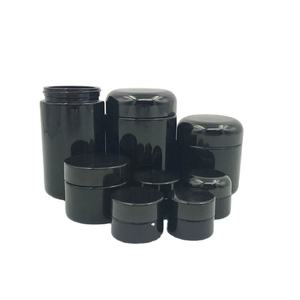 Commercio all'ingrosso Mir su barattolo di vetro 250ml 500ml nero Uv alto rotondo violetto a prova di odore bocca larga stoccaggio barattoli di vetro Stash - Product Image 1