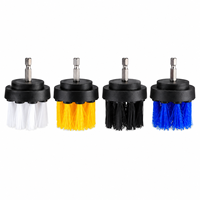 Kit de 45 brosses de nettoyage pour perceuse électrique, idéal pour le detailing automobile et le nettoyage domestique