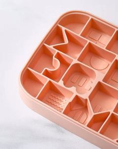 Ice Cube Block Maker Mold Silicone Ice Cube Tray Wholesale Silicone Ice Cream Makers - Product Image 1