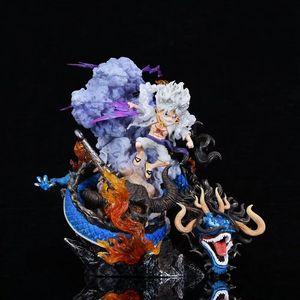 <span class=keywords><strong>Figura</strong></span> de Acción de One Piece, Nika Luffy Vs Beast Form <span class=keywords><strong>Kaido</strong></span> Dragons, con Luz LED, <span class=keywords><strong>Figura</strong></span> de Anime de Alta Calidad, Modelo de Estatua - Product Image 4