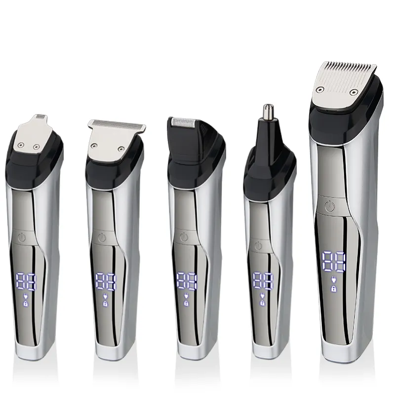 Electric Trimmer Men 5 In1 USB Charge Professional Electric Hair Trimmer Clipper Cordless Men Hair Cutting Machine