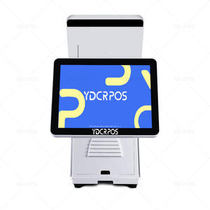 Restaurante Retail Touch Pos Cajero Máquina POS Terminal Caja registradora Todo en uno Sistemas POS con impresora de facturación QR <span class=keywords><strong>Sacanner</strong></span> - Product Image 3