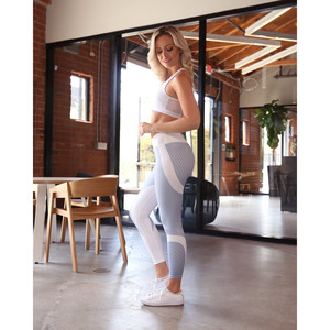 Avery <b>Leggings</b> - <b>Silver</b> - Product Image 4