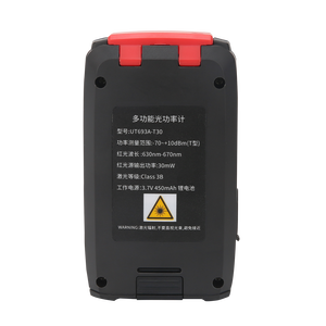 UNI-T UT693A-T30 เครื่องวัดพลังงานแสงแบบมัลติฟังก์ชั่นพร้อมเครื่องทดสอบสายเคเบิล 30mW VFL RJ45 -70 ถึง +10dBm ระดับความแม่นยำ -60dBm~+3dBm - Product Image 6