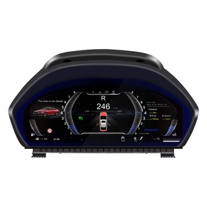 Velocímetro Digital Navihua con Carplay, Pantalla LCD, Espejo Retrovisor, Medidor Automático para BMW Serie 3 F30 F31 F32 2013-2017 - Product Image 1