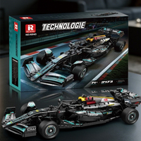Reobrix 11040 2026 Model Mobil Sport Kota MOC Baru Mainan Edukasi DIY untuk Anak-anak, Hadiah untuk Anak Laki-laki, 3473pcs Set Blok Bangunan