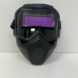 Máscara de soldadura de moda con oscurecimiento automático con energía solar Escudo <span class=keywords><strong>facial</strong></span> de soldadura de encendido/apagado automático para moler Material de PC - Product Image 5