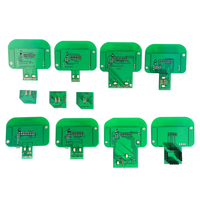 Ensemble complet 22pcs cadre sondes adaptateur ECU pour programmeur BDM inoxydable