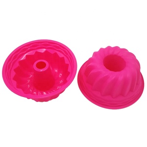 3D Forno A Microonde Silicone A Spirale Torta Stampi Rotonda Del Silicone di Cottura Della Torta Stampi In Silicone Decorazione Per Homemake - Product Image 3