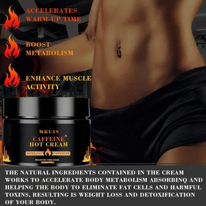 Crema Caliente de Cafeína para Quemar Grasa y Abdomen Plano, Potenciador de Entrenamiento, Crema Adelgazante Corporal Anticelulitis, Mejora la Cintura y las Piernas - Product Image 3