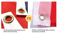Drapeau national français en polyester durable avec impression numérique, finition satinée, pour décorations de fêtes et événements sportifs, œillets en laiton