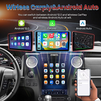 Lecteur multimédia DVD de voiture Android avec écran tactile vertical IPS, navigation GPS, autoradio pour Ford F150 2015 2016 2017-2021