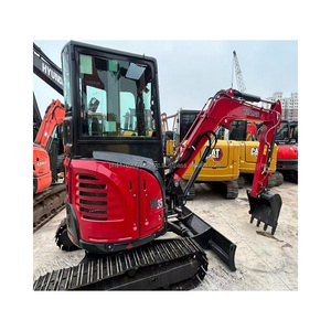 Excavadora Usada Yanmar Vio35 de 3.5 Toneladas, Mini Excavadora para Espacios Reducidos, Buen Estado, Vio35-6A VIO35-6B, Excavadora de Cadenas - Product Image 2