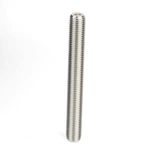 Batang Ulir Metrik DIN 976 304 Baja Tahan Karat A2-70 Finishing Polos, Ujung Ganda, Berbentuk Chamfered Stud Bolts - Product Image 6